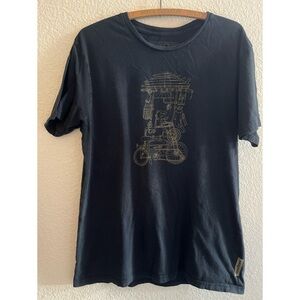 Patagonia Cardiff Bike Surf Scuba Graphic Tee Mens Size Large